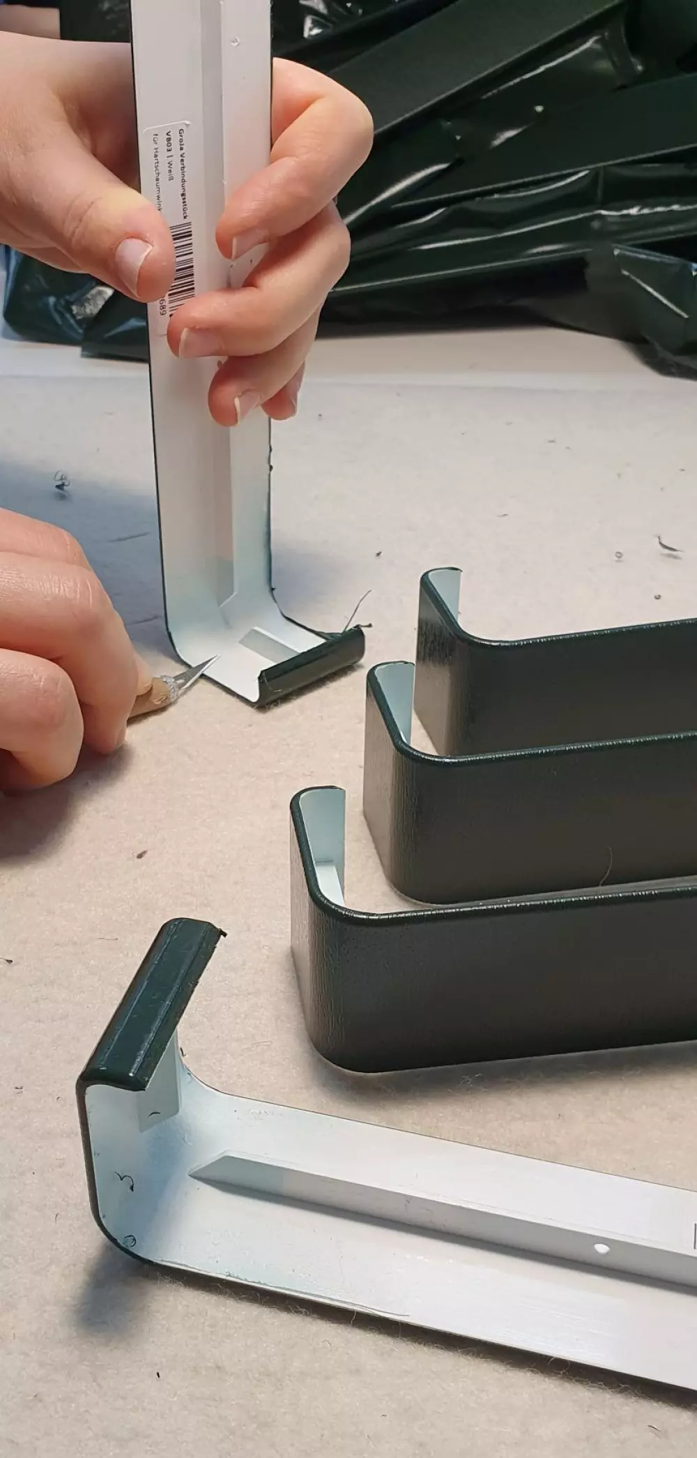 connecteur linéaire lames barge 